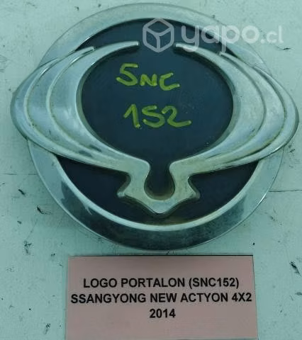 Logo Portalon SSangyong New Actyon 4x2 2014