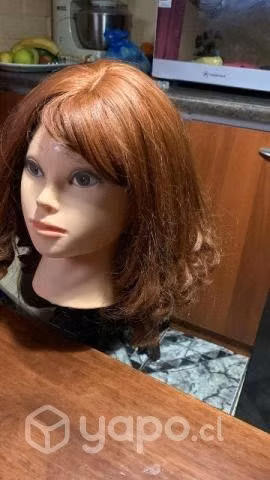 Peluca pelo sintético