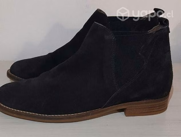Zapato azul marino reno/ cuero