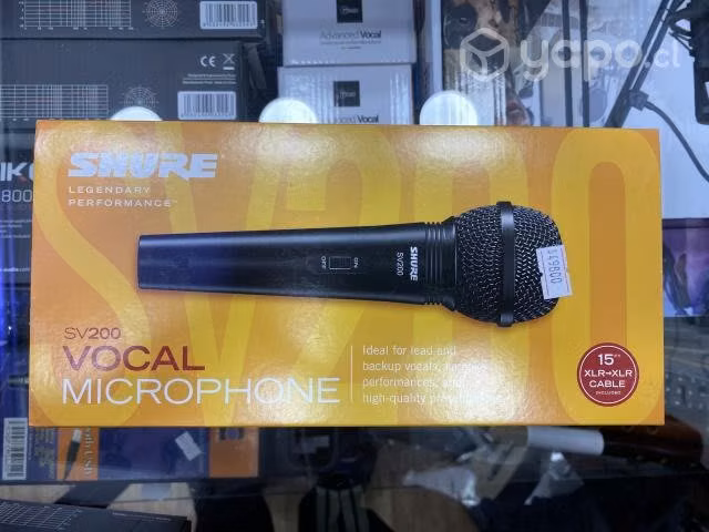 Micrófono shure sv 200