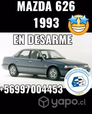 Puerta trasera izquierda mazda 626 1993