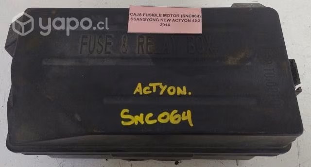 Caja Fusible Motor SSangyong New Actyon 2014