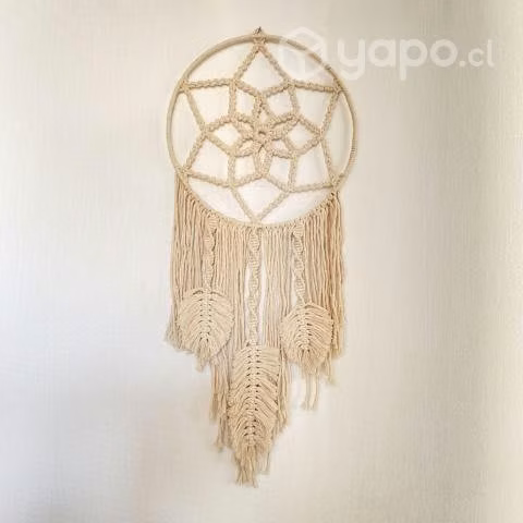 Atrapasueños tribal colgante fabricado a mano