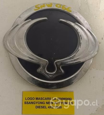Logo Mascarilla SSangyong New Actyon 2.0 2020