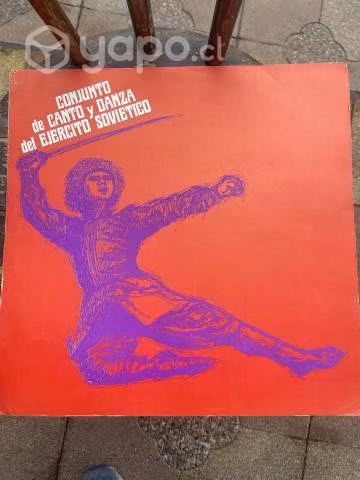 Disco vinilo Conjunto y danza del ejercito sovieti