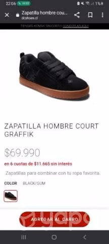 Dc Court Graffik Black Gum