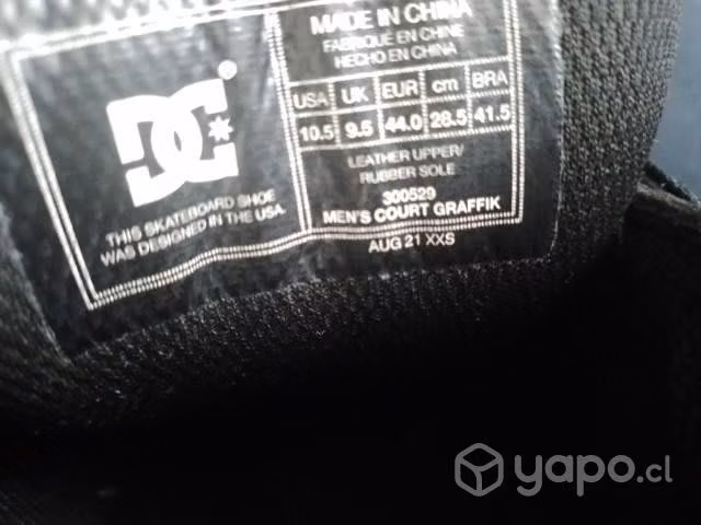 Dc Court Graffik Black Gum