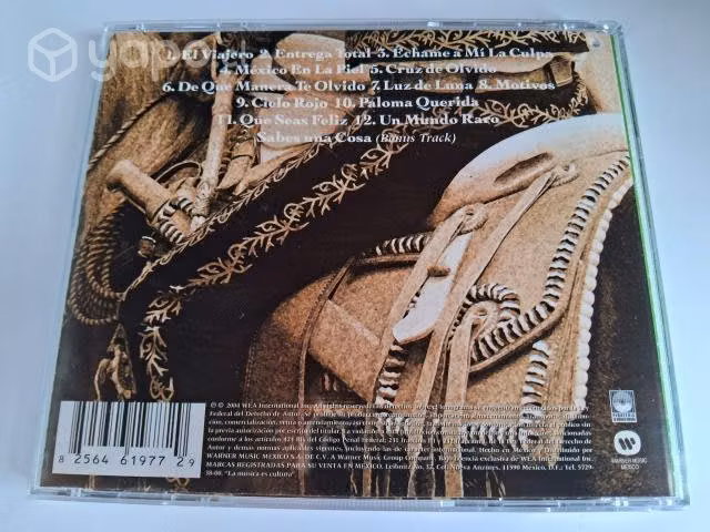 CD Luis Miguel - México en la piel (2004)