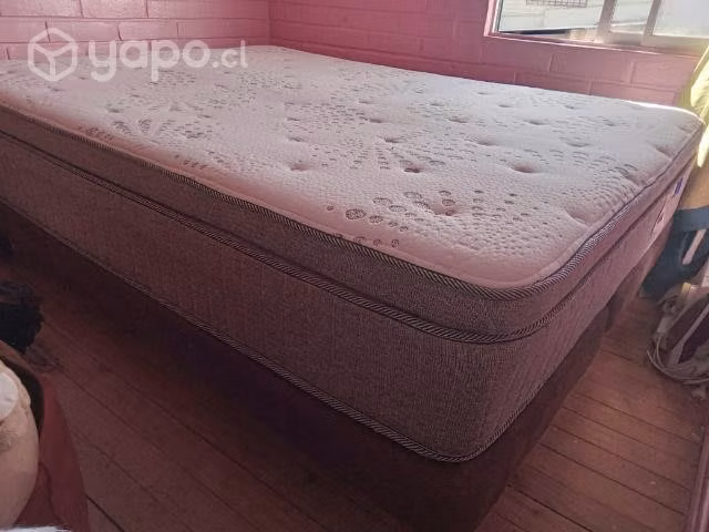 Cama King 2 plazas usada en buen estado
