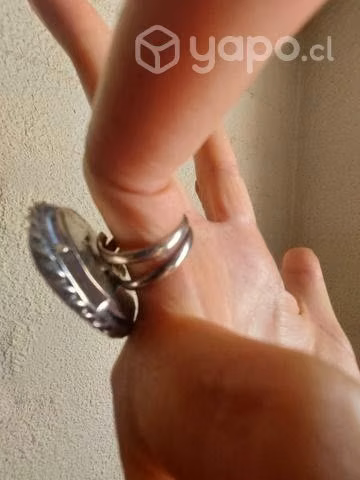 Anillo de plata con piedra amatista - Imagen 3