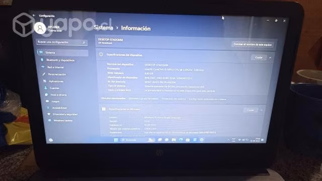 Notebook hp