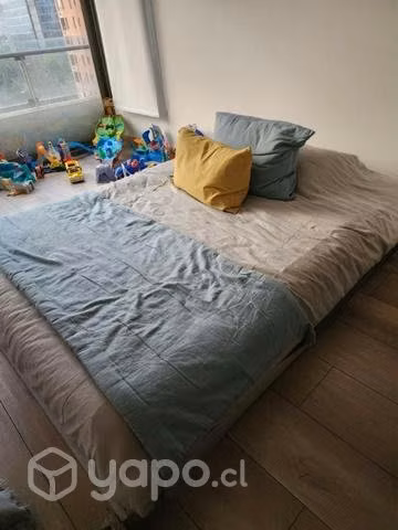 Cama montessori full incluye colchon flex