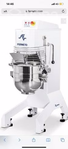 Batidora industrial ferneto 60 lts automática