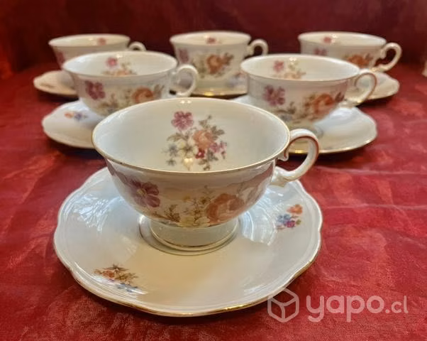 6 duos de té