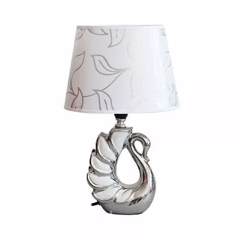 Lampara de velador para mesa cisnes 21225