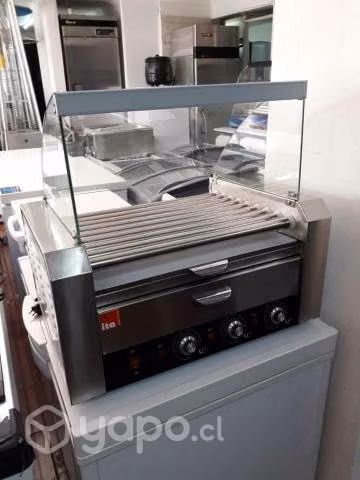 Roller hot dog 9 rodillos electrico