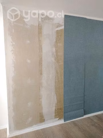 Instalación de papel mural
