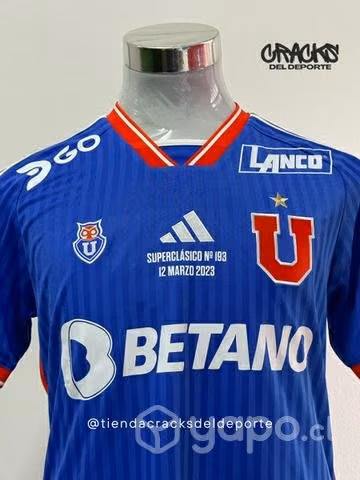 Camiseta utilería Universidad de Chile 2023