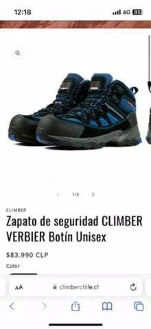 Bototos de seguridad unisex