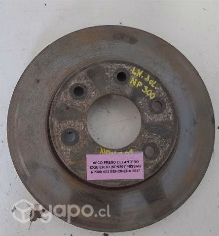 Disco Freno Delantero Izq Nissan NP300 2017