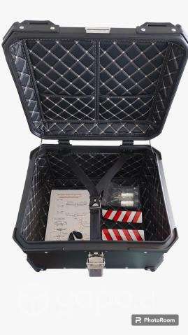 Top Case/Maleteros Aluminio Negro 55L DRAUSSEN - Imagen 3
