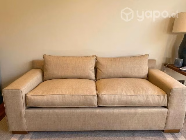 Sofá impecable 2 mts - Imagen 2
