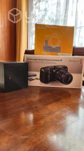 Black Magic 4K+Lentes y Accesorios