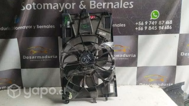 Electroventilador onix 2020 a 2023 1.7