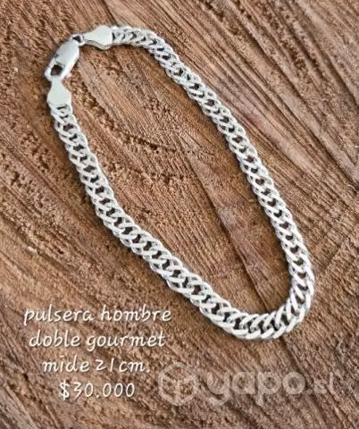 Conjunto de plata italiana hombre y mujer
