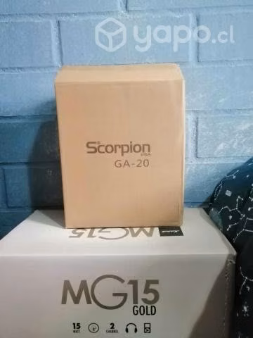 PS4 SLIM y  AMPLIFICADOR SCORPION