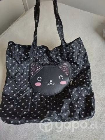 Bolsa de compras resistente con diseño de GATO