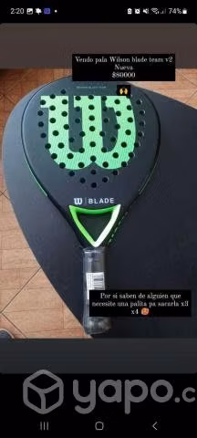 Pala Padel NUEVA Wilson