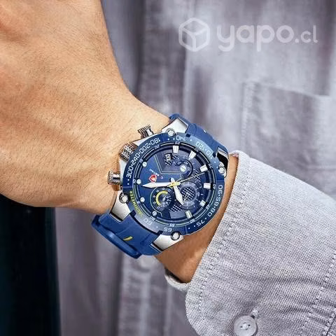 Reloj Cronógrafo de Cuarzo para Hombre