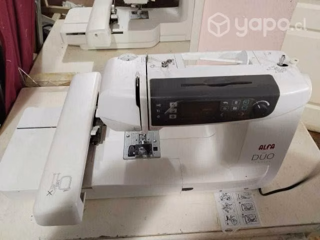 2 en 1: Bordadora/máquina de cocer
