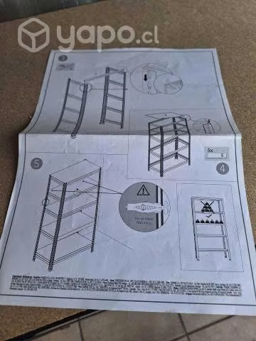 Repisa repisero desarmable para terraza y bodega - Imagen 6