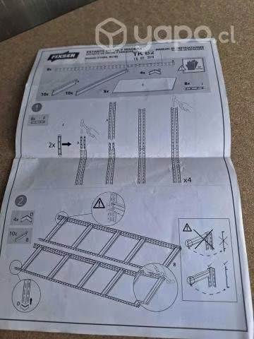 Repisa repisero desarmable para terraza y bodega - Imagen 5