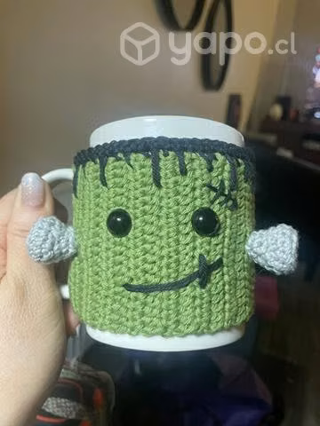 Tazones con capita a crochet - Imagen 3