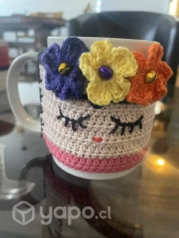 Tazones con capita a crochet - Imagen 5