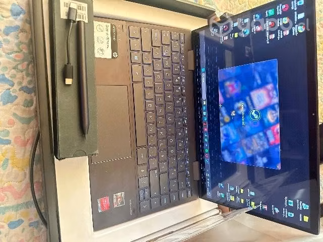 Laptop hp convertible touch