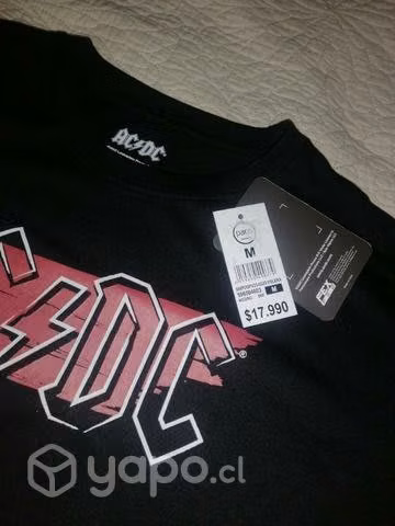 Poleras AC/DC NUEVAS - Imagen 4