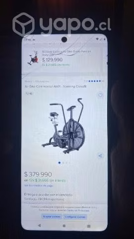 Air bike crossfit