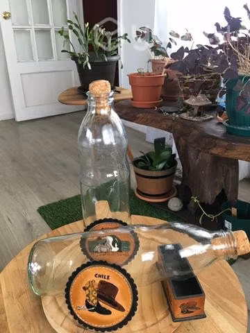 Botellas para la mesa