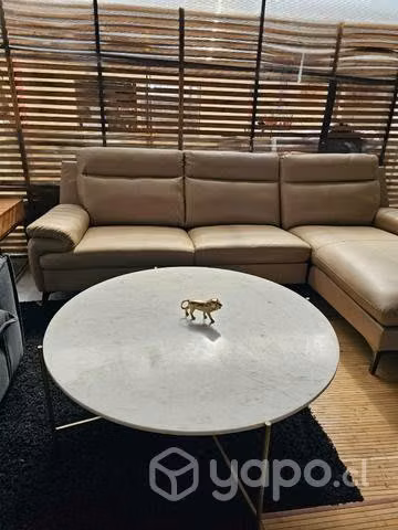 Mesa de centro Marmol Brass Alanis Home - Imagen 4