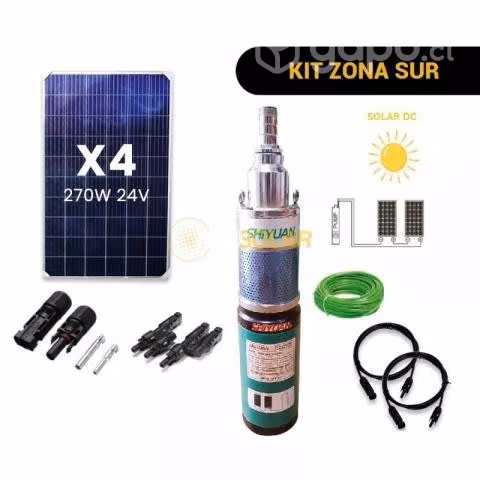 Kit Bomba Pozo Profundo 60 Mts 1.120W - Zona Sur