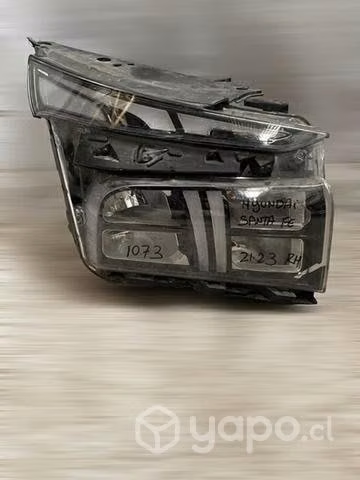 Foco óptico Rh Hyundai Santa Fe 2021 2023