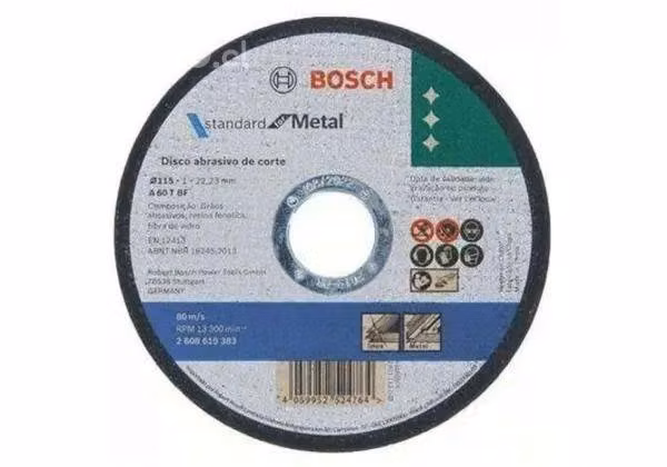 Disco corte 4 1/2 bosch inox 1mm