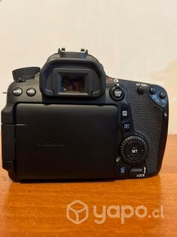 Canon 70D 18-135mm y Bolso