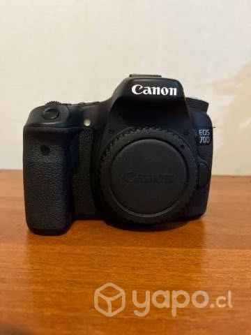 Canon 70D 18-135mm y Bolso