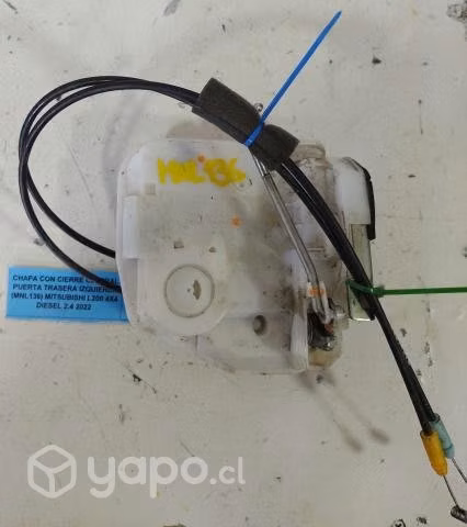 Chapa Con cierre Central Puer Trasera Izq Mitsubi