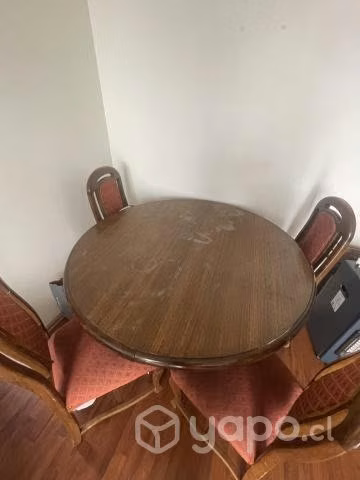 Comedor 4 personas expandible a 6 personas